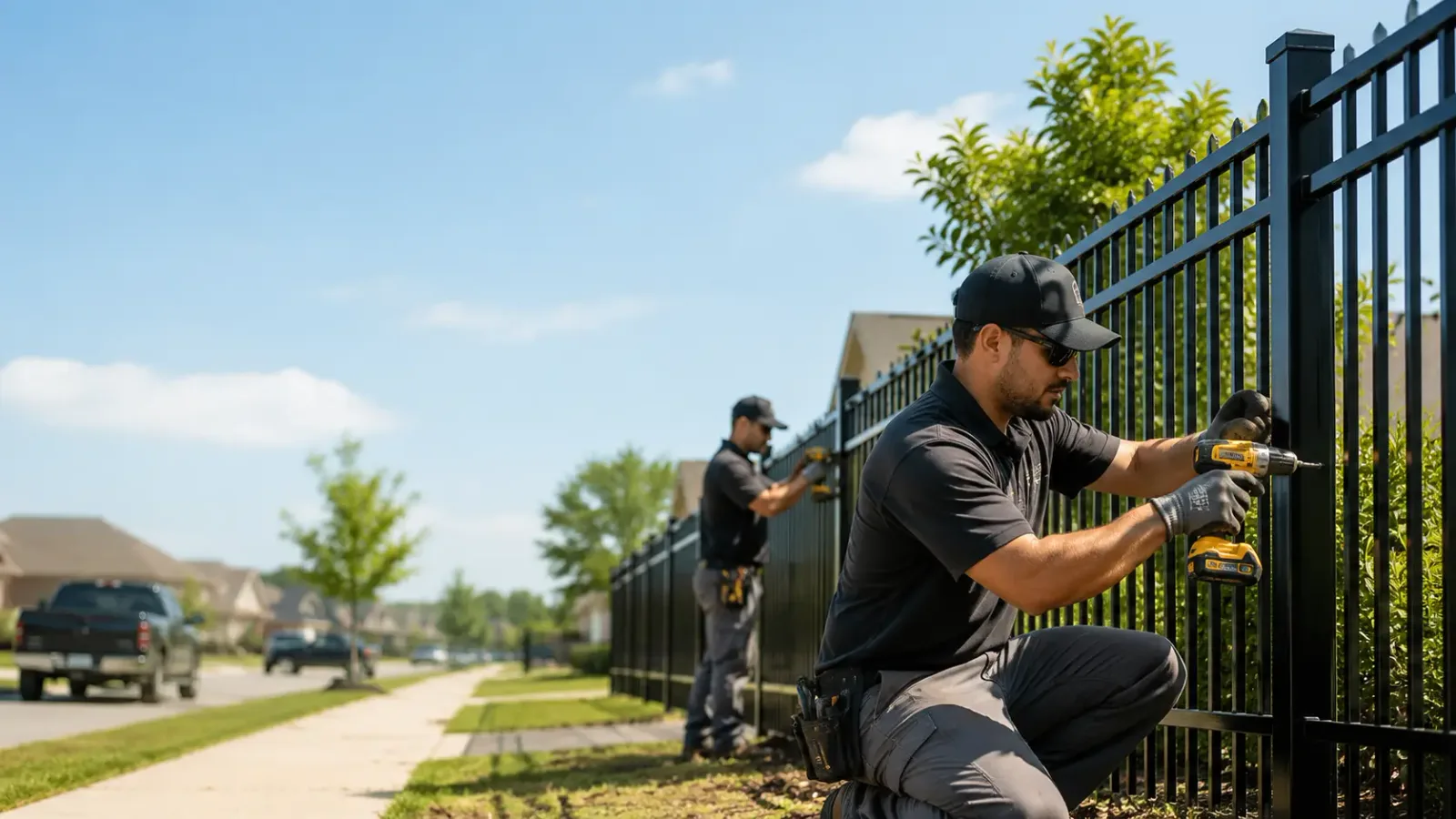 Metal Fence Installation in Lexington, NC